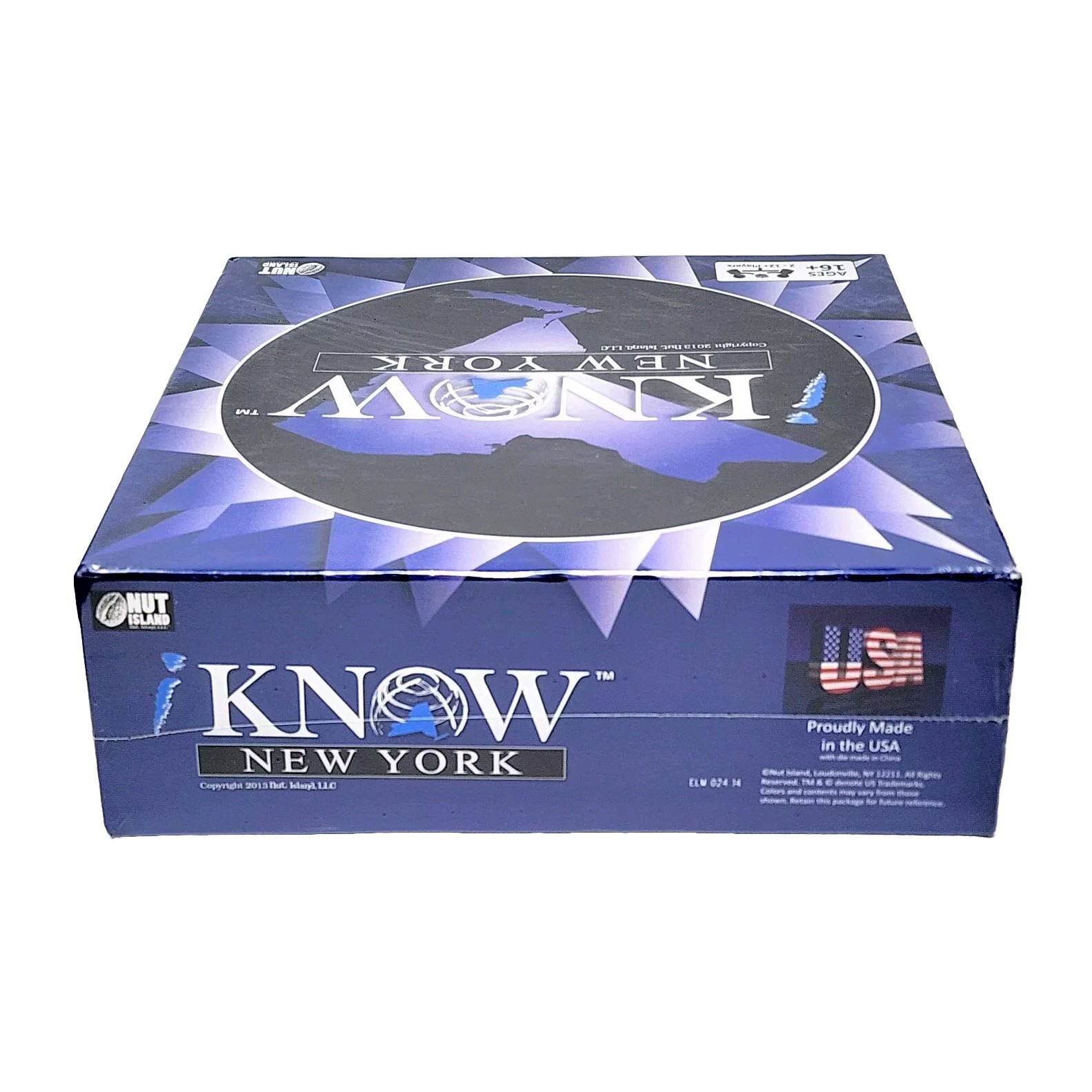 I KNOW NEW YORK Board Game TRIVIA Multiplayer 2 to 12+ PLAYERS Party SEALED NEW