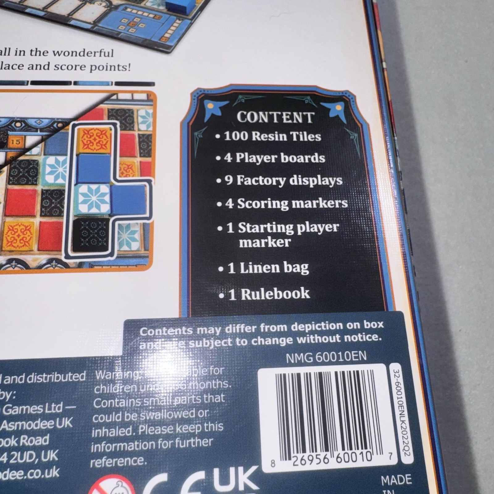 Azul Strategy Board Game 100% Complete 2021 Next Move 2-4 Players VG COND.
