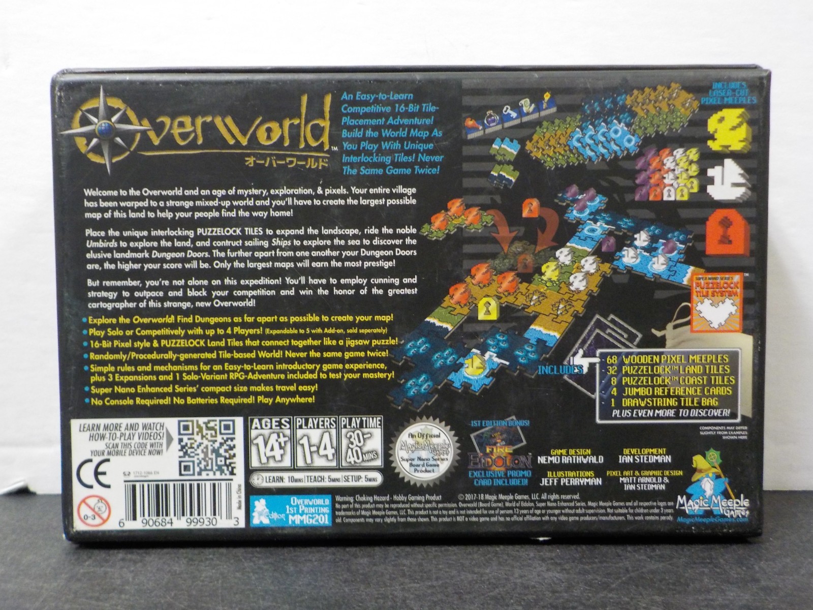 G723 Overworld Board Game Magic Meeple Games Super Nano Series