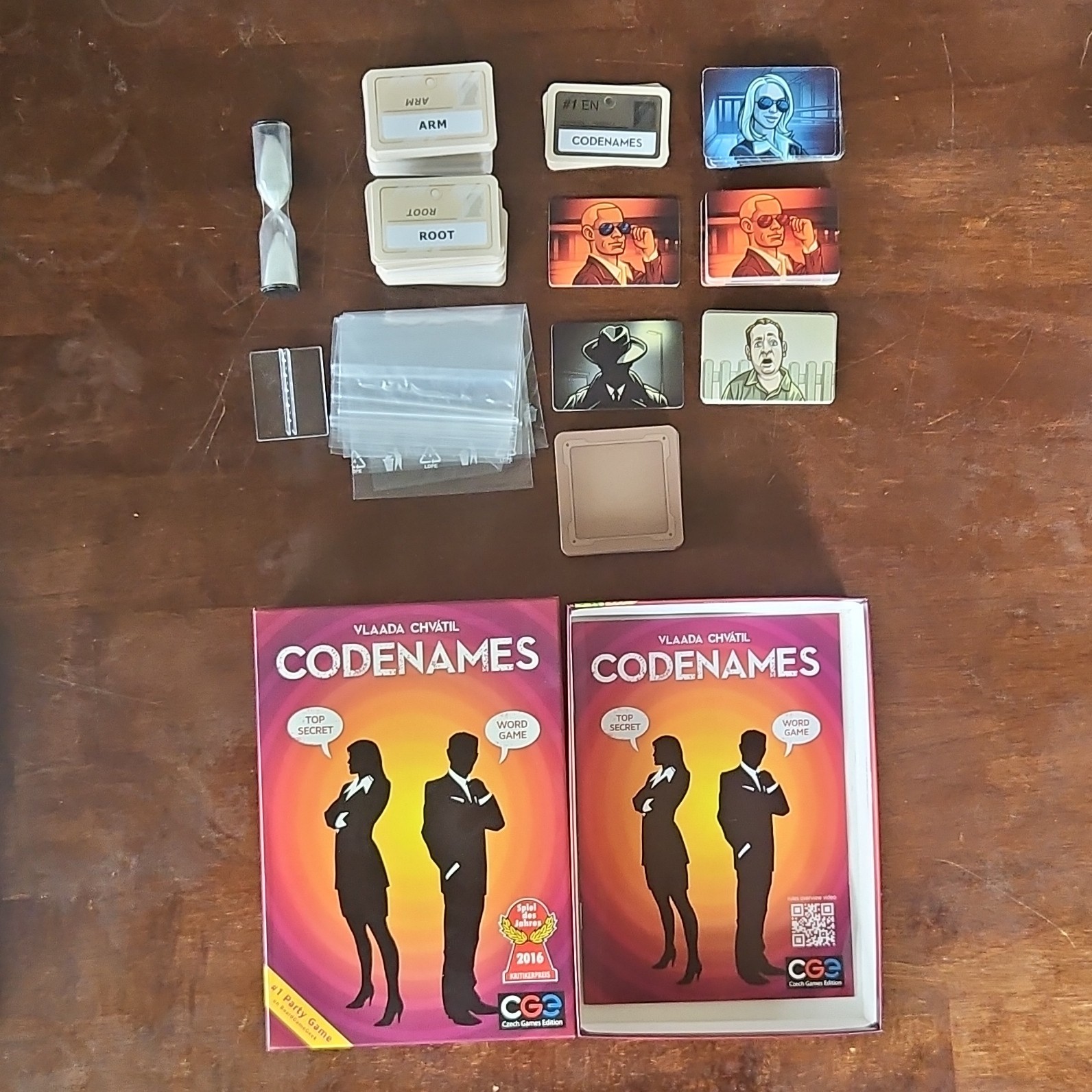 Czech Games Edition Codenames Word Party Game 2-8 Players 10+ Award