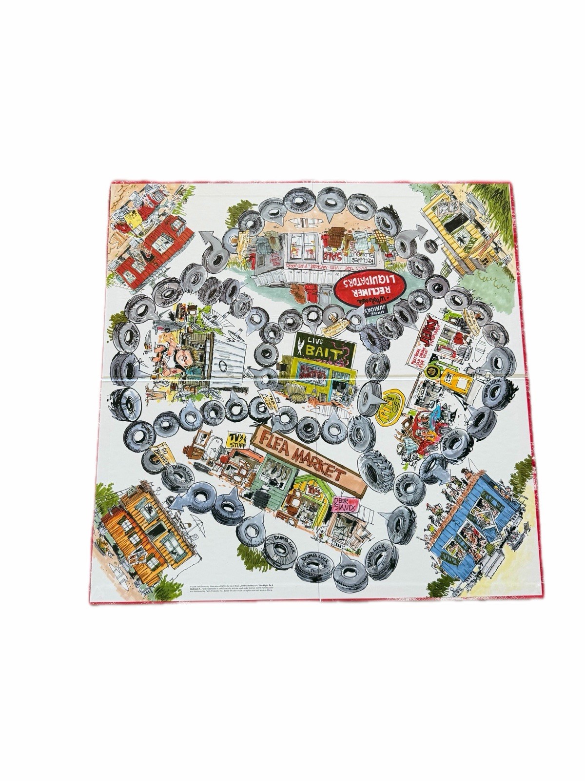 Patch Products Jeff Foxworthy You Might Be a Redneck Board Game 2000 MPN 7410