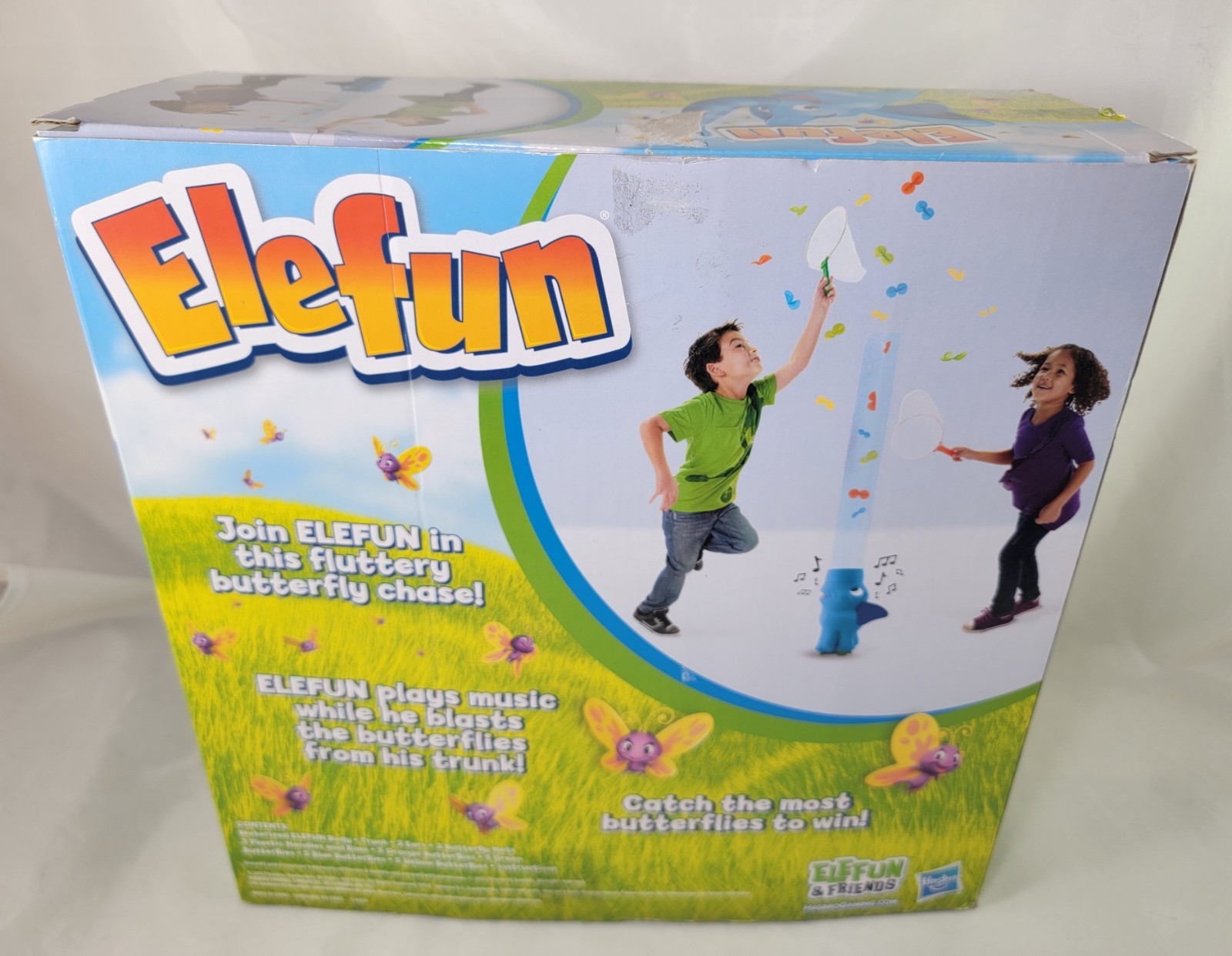 Elefun Butterfly Catching Game Near Complete Missing 1 Butterfly Tested & Works