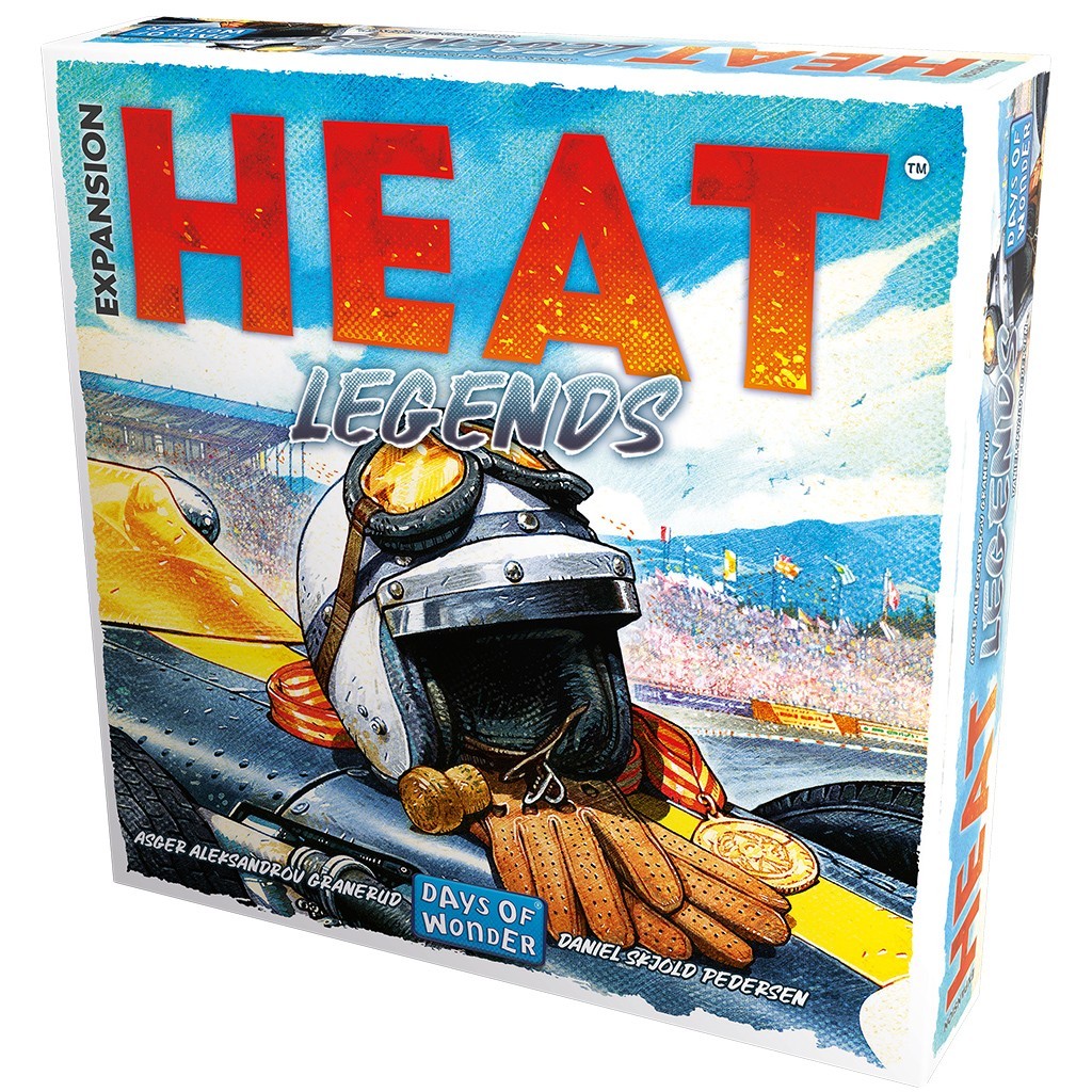 Legends Expansion Heat Car Racing Board Game Days Of Wonder Solo Family 910251