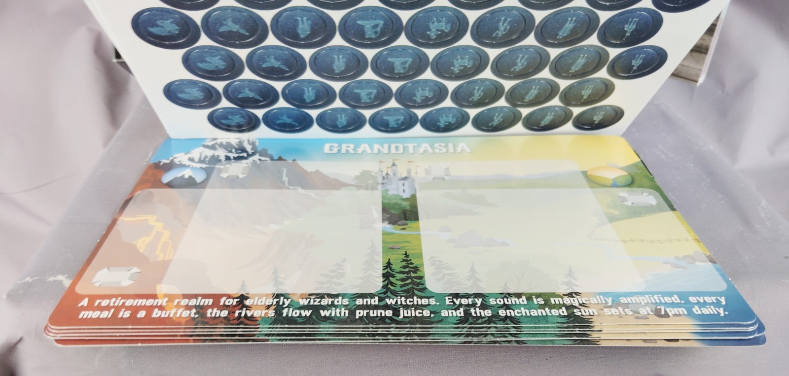 Grandpa Beck’s Cover Your Kingdom Complete Board Game 2019 Excellent Condition