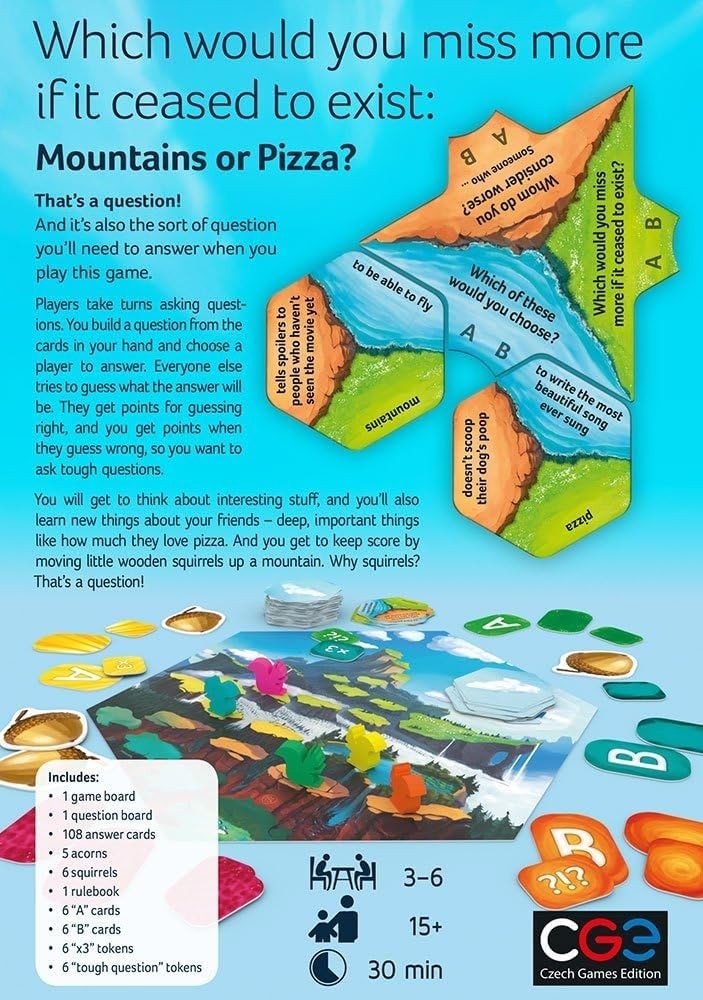 That’s a Question Board Game by, English, 15+ Years, 36 Players