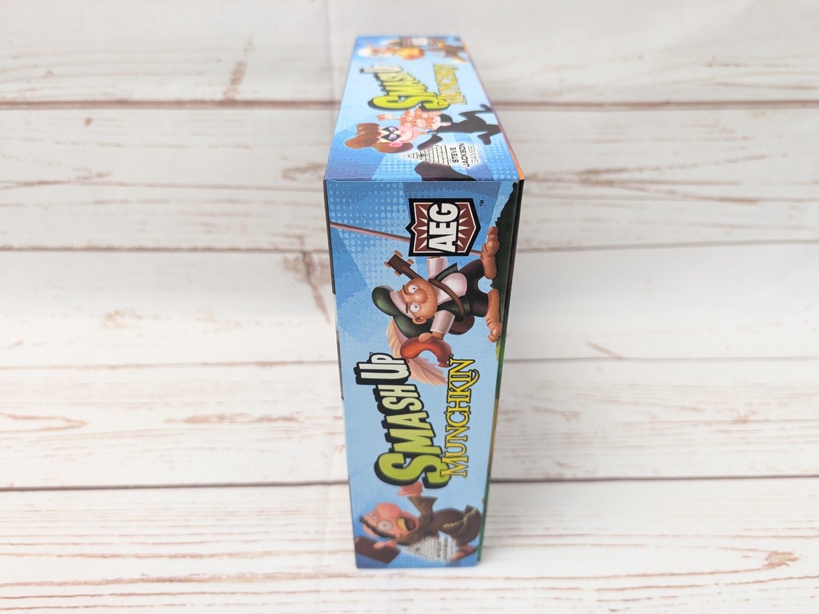 Smash Up Munchkin Board Card Game AEG Signed by John Kovalic