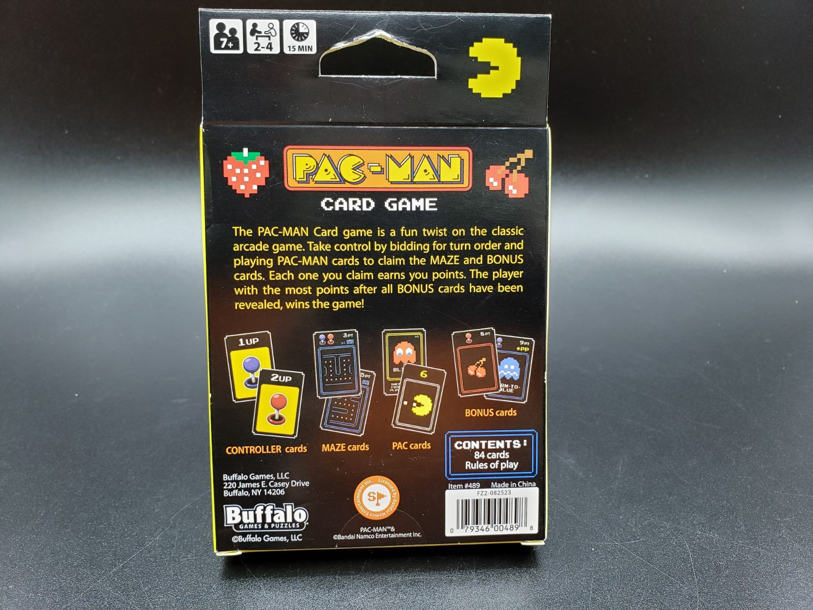 Buffalo Games x Bandai Namco “PAC MAN” Card Game Classic Arcade Game Age 7+ NEW