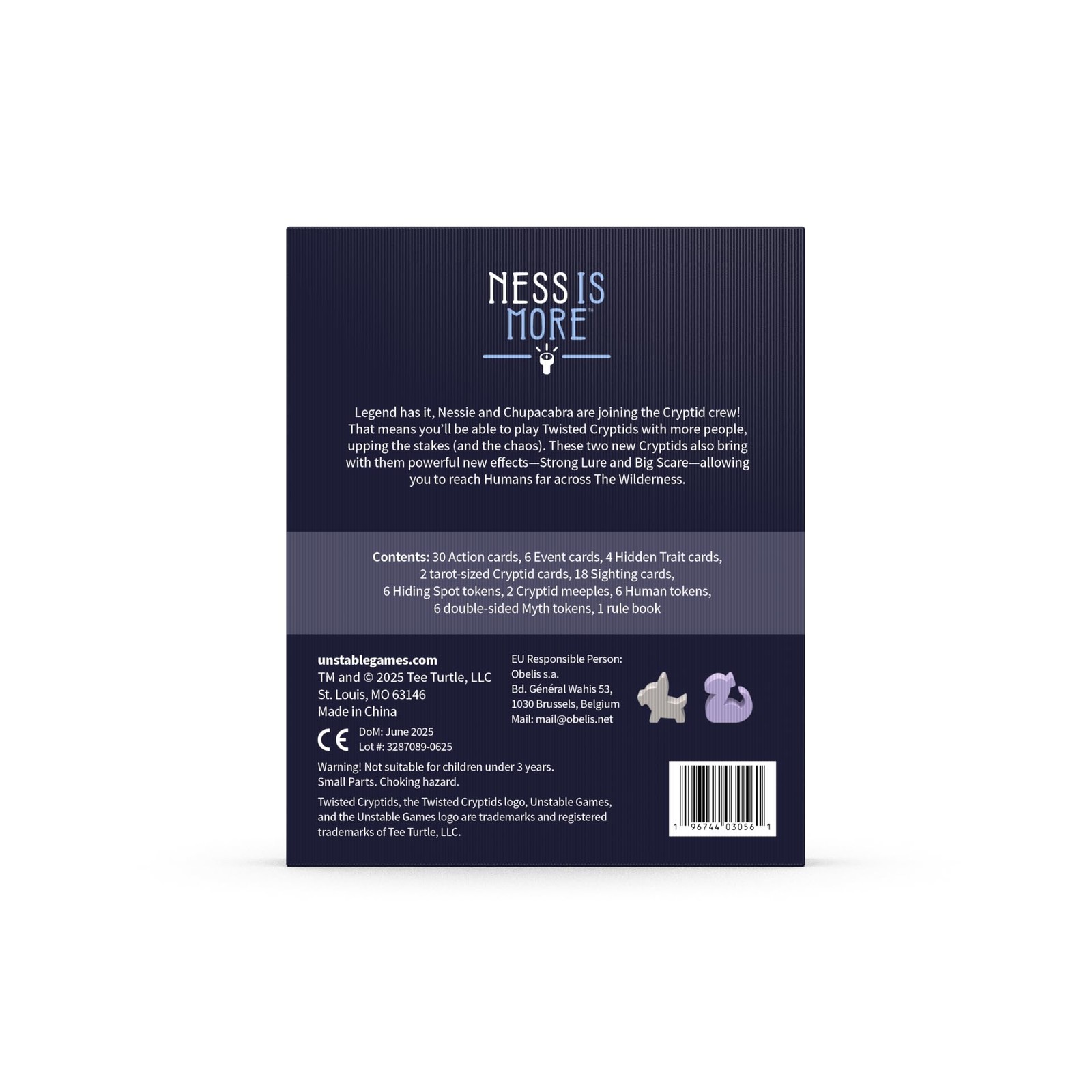 Twisted Cryptids Ness is More Expansion Pack Strategy Game Unstable Games Great