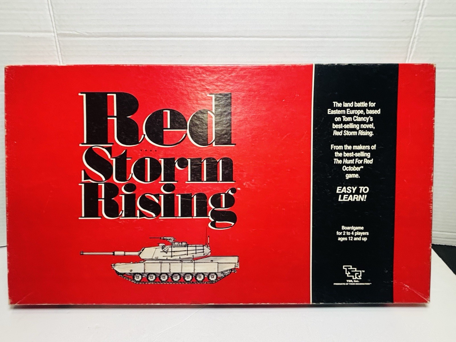 1989 Vintage RED STORM RISING Strategy Family Board Game – Tom Clancy