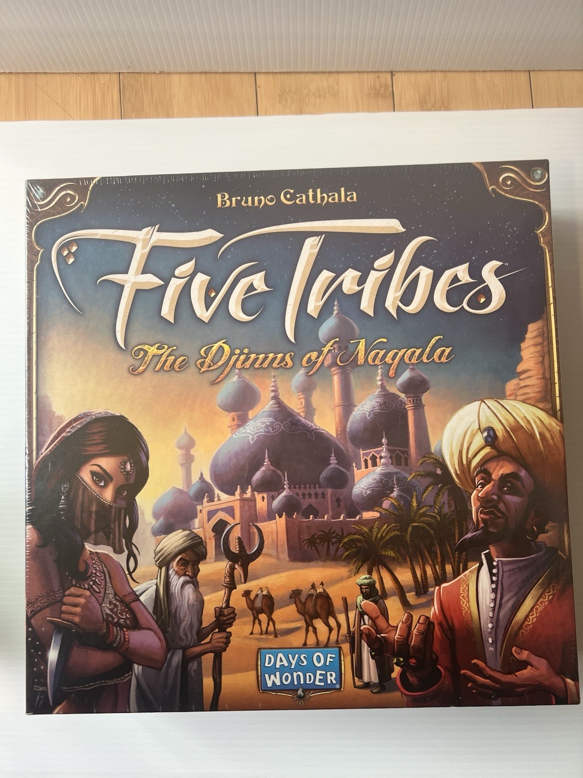 New 5 FIVE TRIBES BOARD GAME bruno cathala djinns days of wonder English SEALED