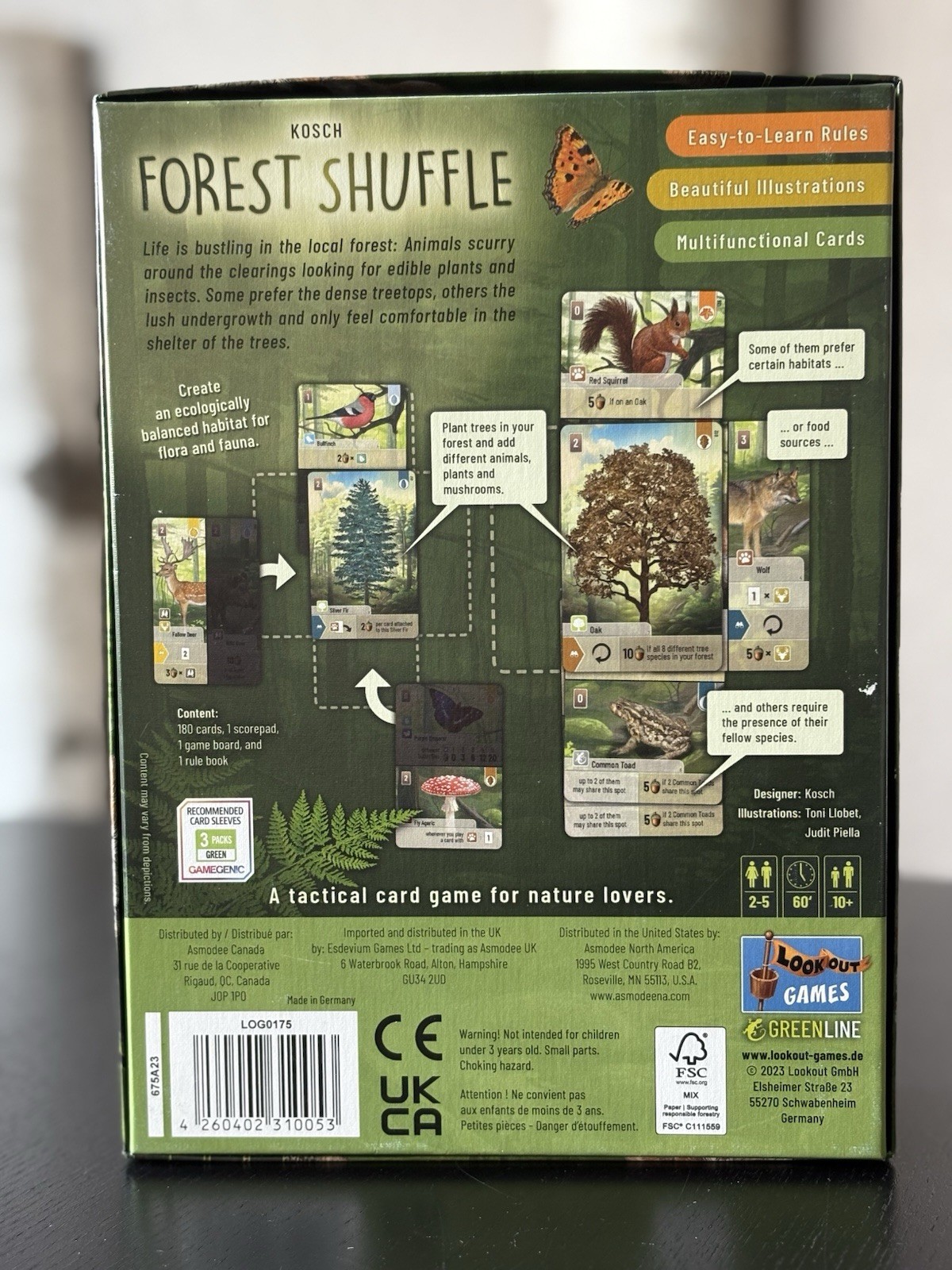 Forest Shuffle Board Game by Lookout Games/Asmodee
