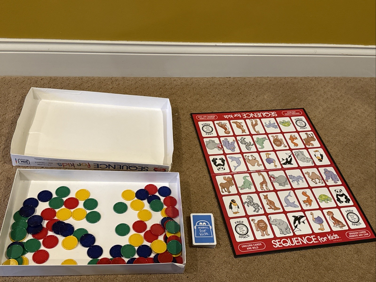 Jax Sequence for Kids Board Game 8001, Family Strategy Game by Jax