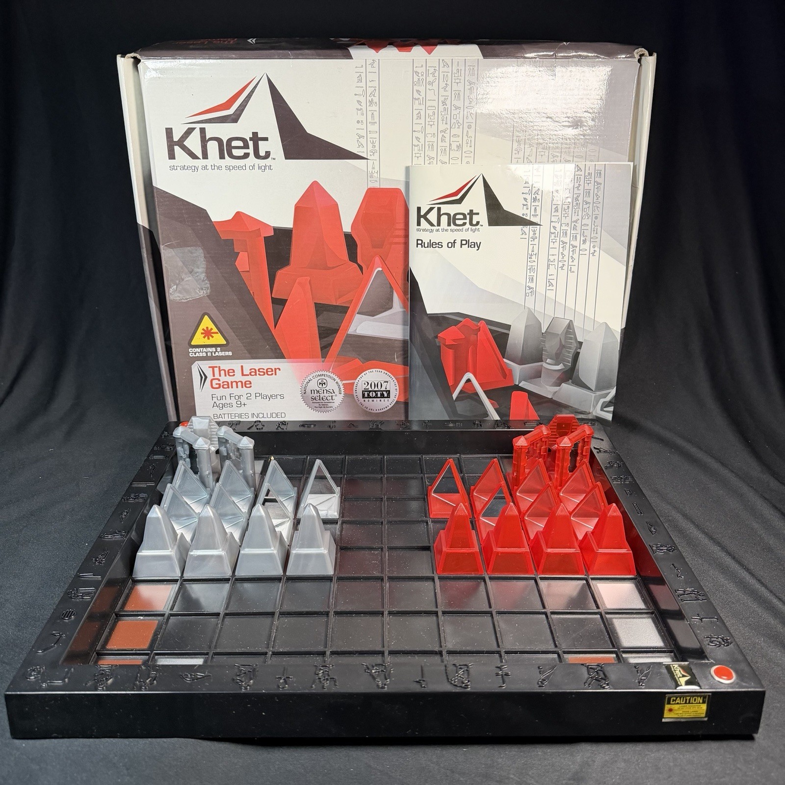 Khet The Laser Game Strategy The Speed of Light Mensa Select Award Winning 2007