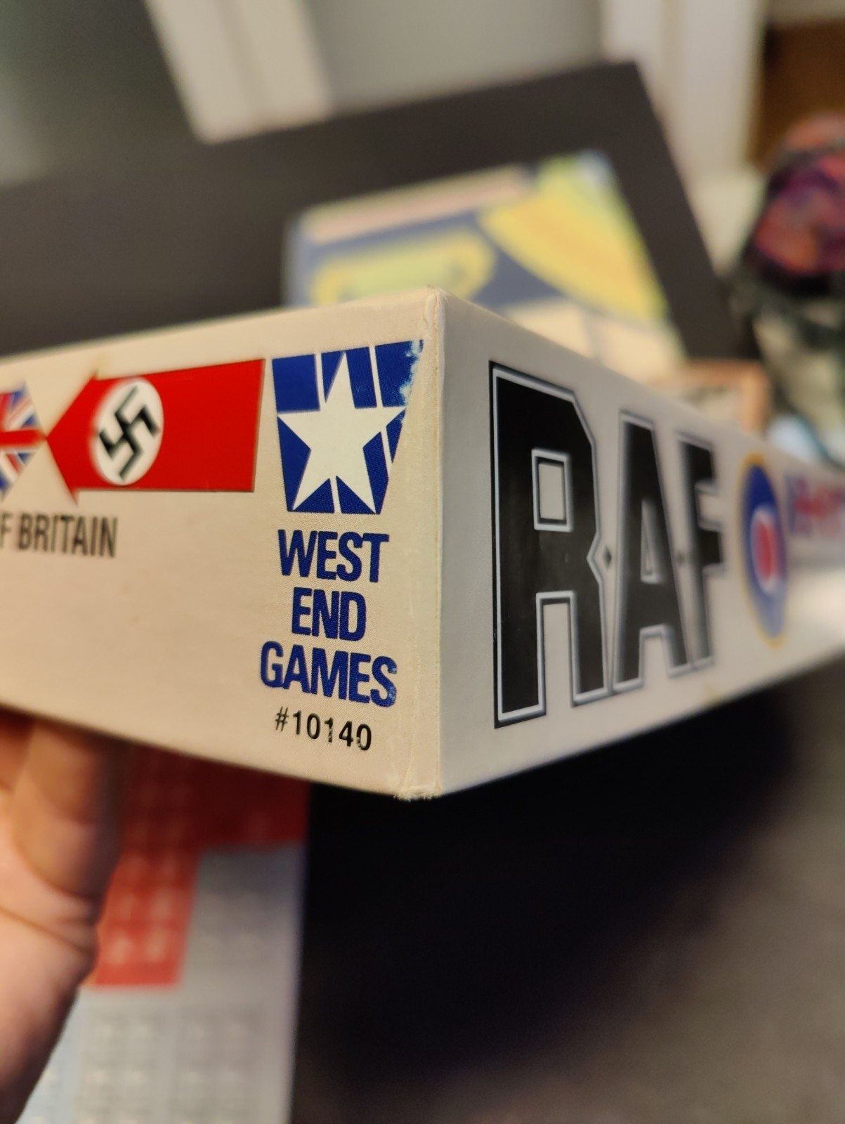 RAF Aug 1940: The Battle of Britain -GAME -West End Games -COMPLETE -1986