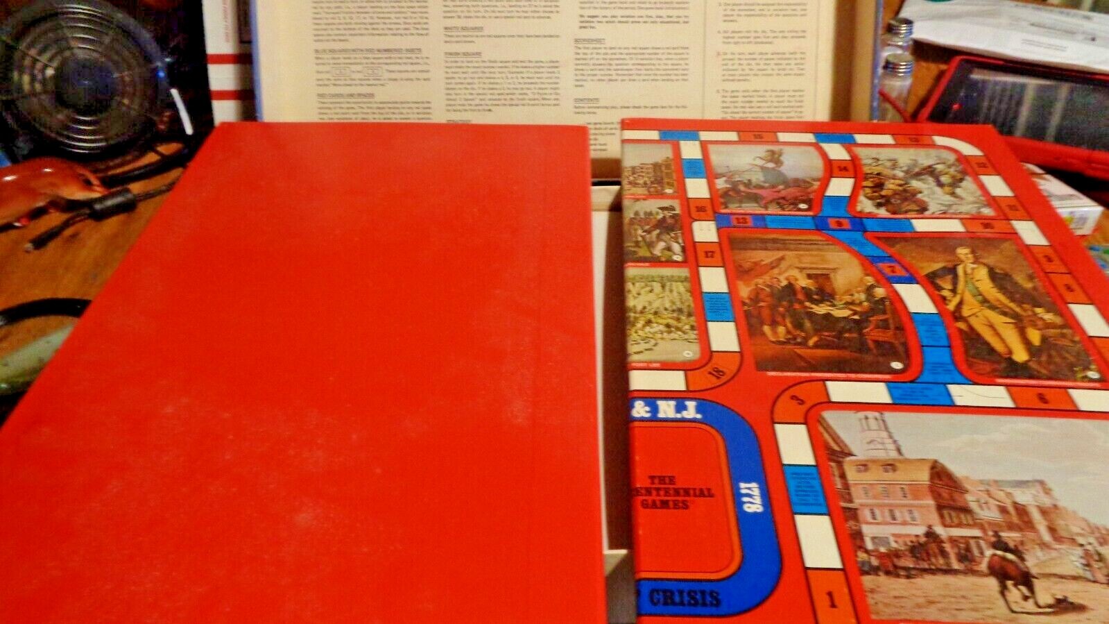 The Bicentennial Games 3 Board Games in 1 Coach House 1975 Complete