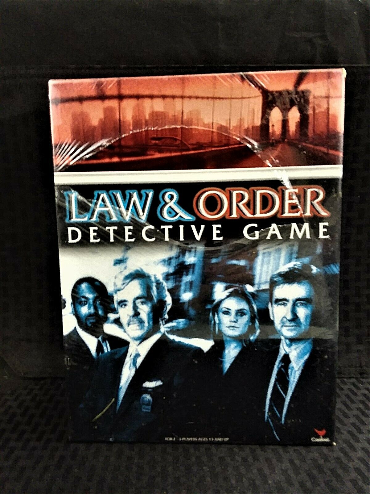 NEW CARDINAL INDUSTRIES LAW & ORDER DETECTIVE GAME #38517 FACTORY SEALED