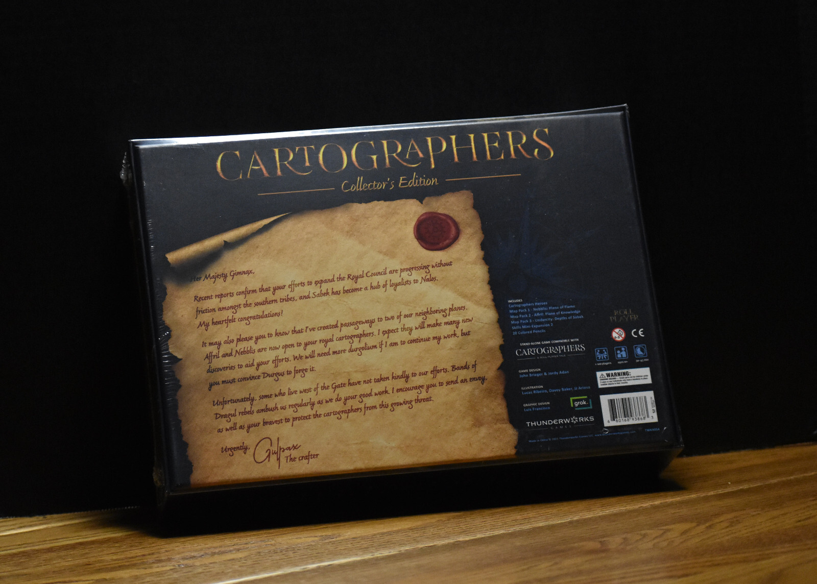 Thunderworks Games – Cartographers Heroes: Collector’s Edition