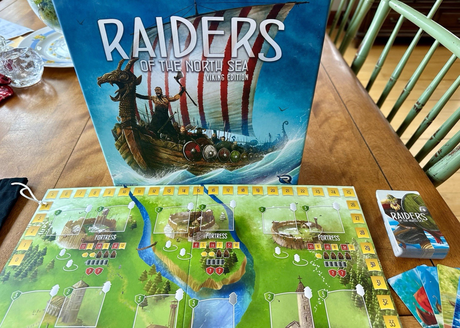 Renegade Raiders of the North Sea Viking Edition Strategy Board Game
