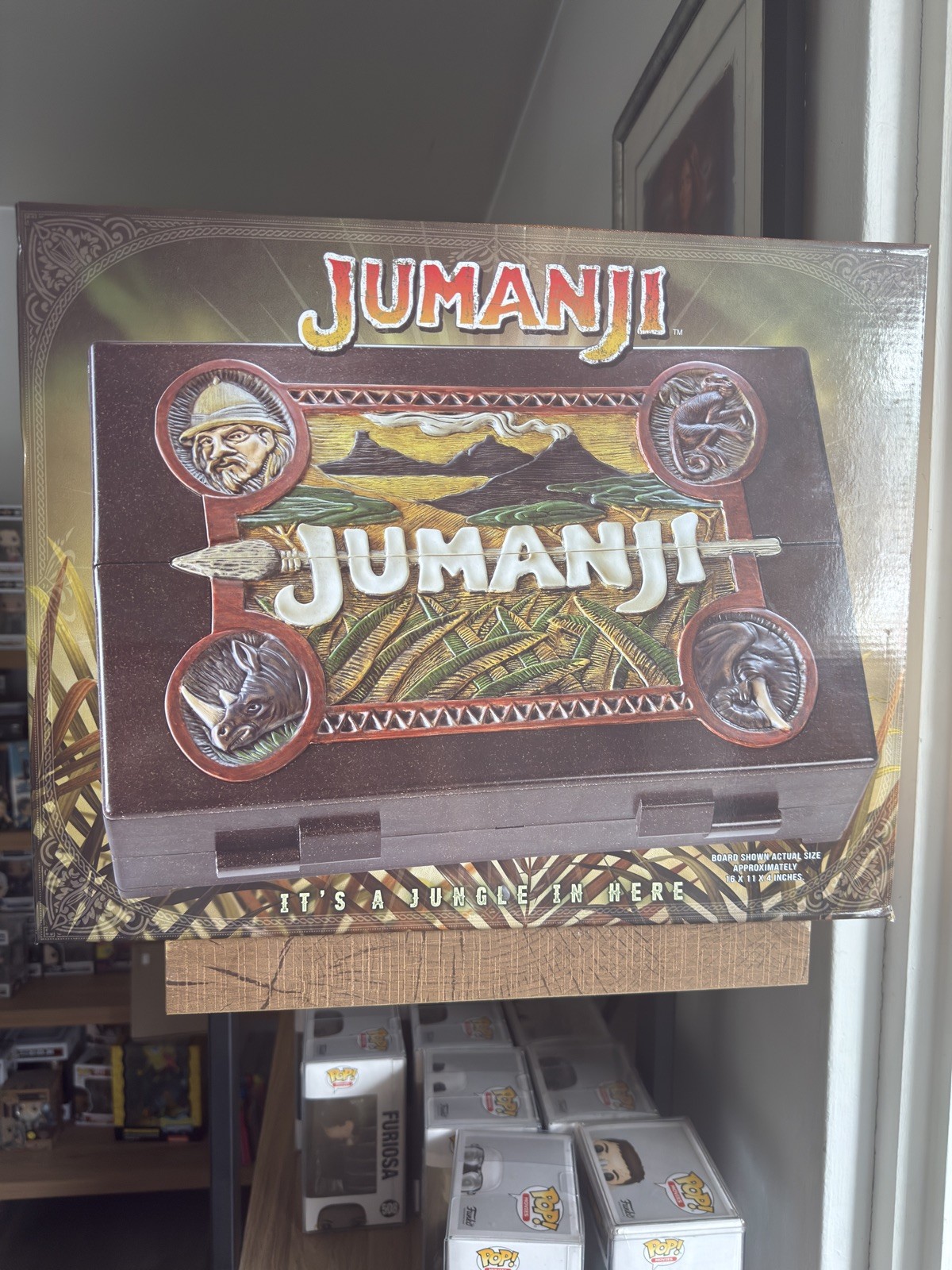 JUMANJI original replica board game