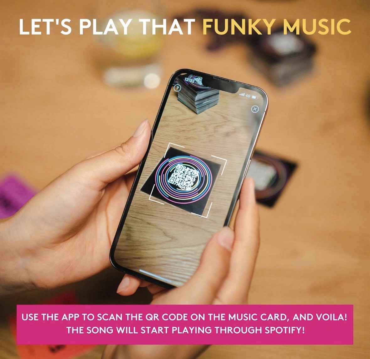Hitster – the Music Fun Party Quiz Card Game, 2-10 Players – 300 plus Ico