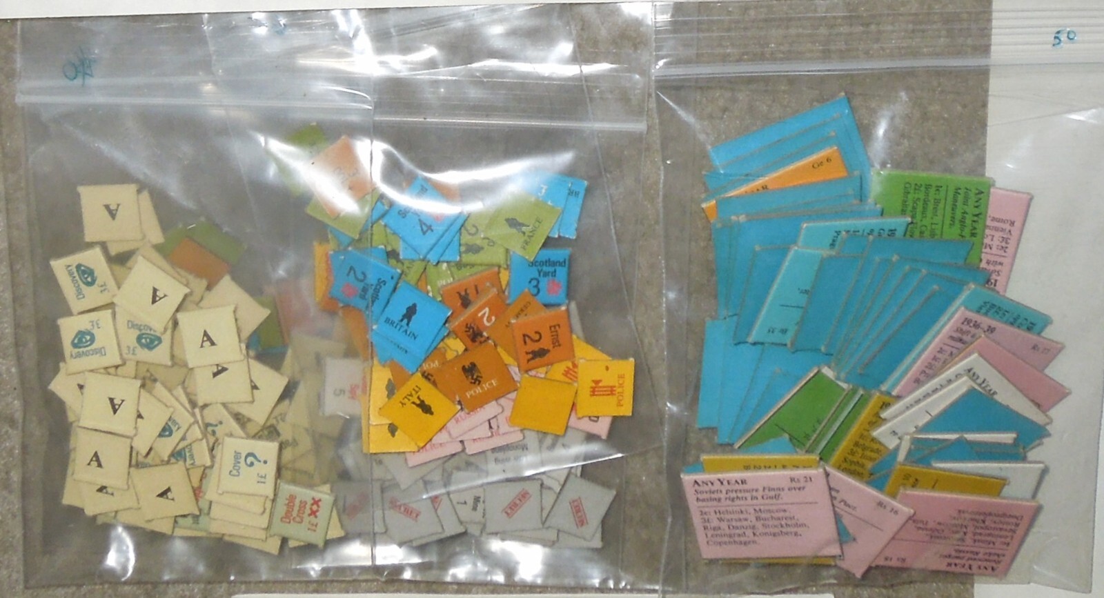 1981 SPI Spies!: The Multi-player Game of [WW2] International Intrigue, Complete