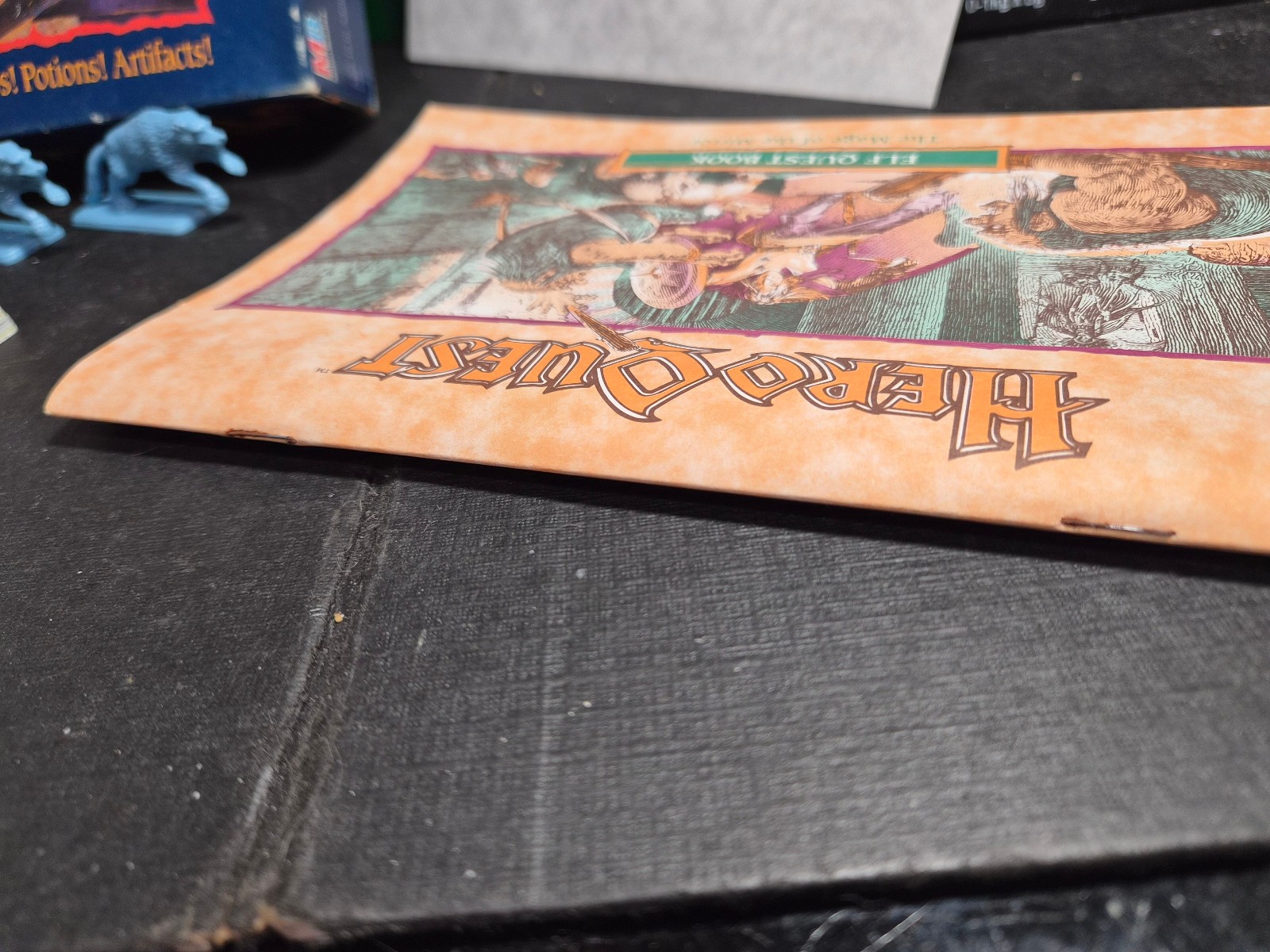 HeroQuest 1992 Quest Pack for the Elf Expansion Pack Complete Un Punched