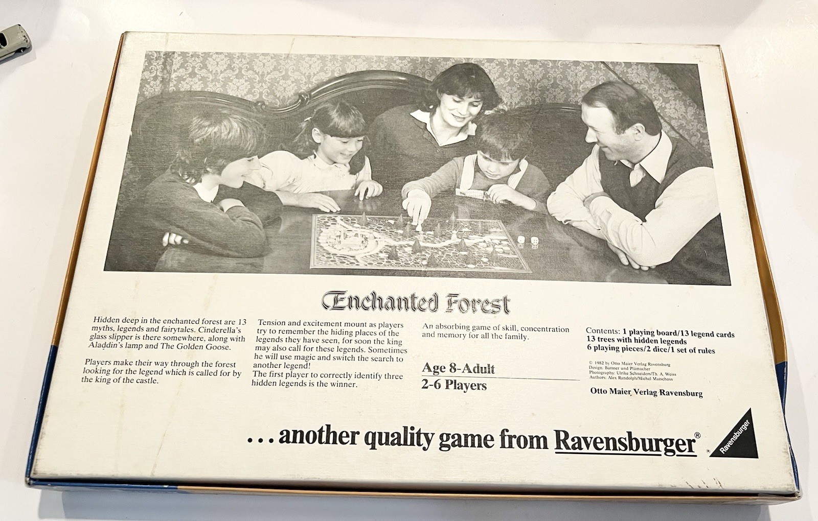 Enchanted Forest By Ravensburger Vintage 1982 Board Game.