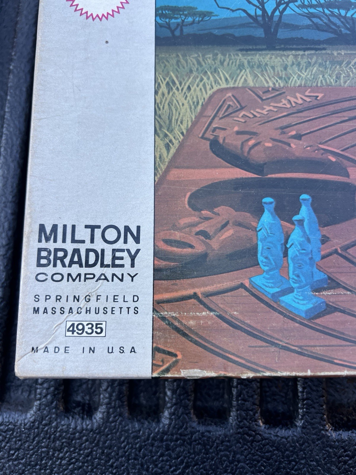wow NOS unused Milton Bradley Swahili Board Game 1968 Made in USA – 8+ up