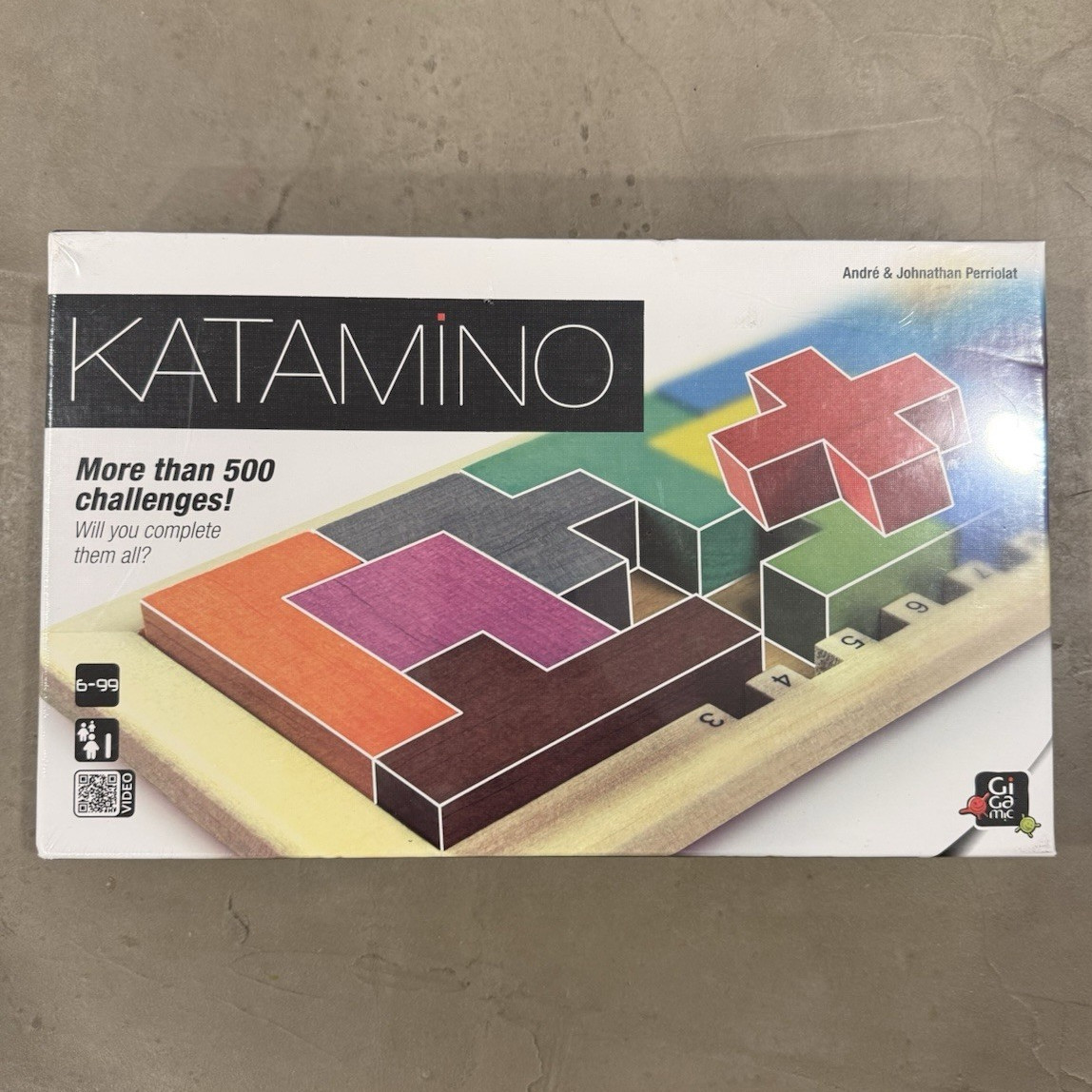 Katamino Gigamic Wooden Puzzle Game NEW Sealed Complete 500+ Challenges