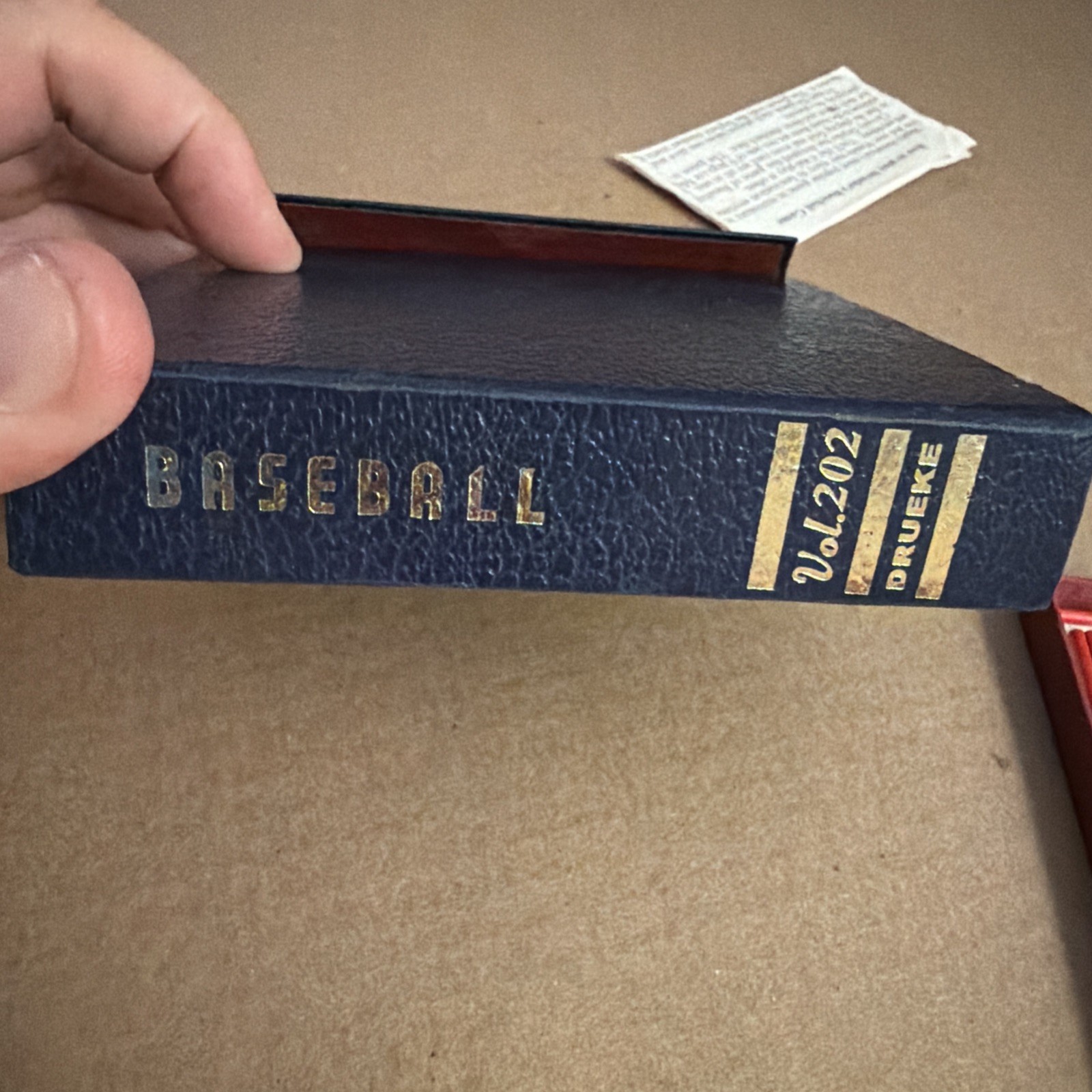 ORIGINAL WW2 ERA VINTAGE POCKET TRAVEL SIZE COMPLETE DRUEKE BASEBALL GAME RARE