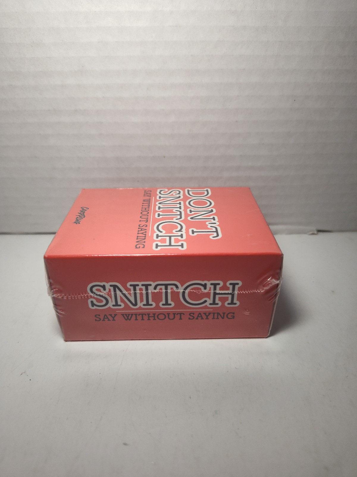 Card Plug Don’t Snitch Urban Word Challenge Game – Family Party – New Sealed
