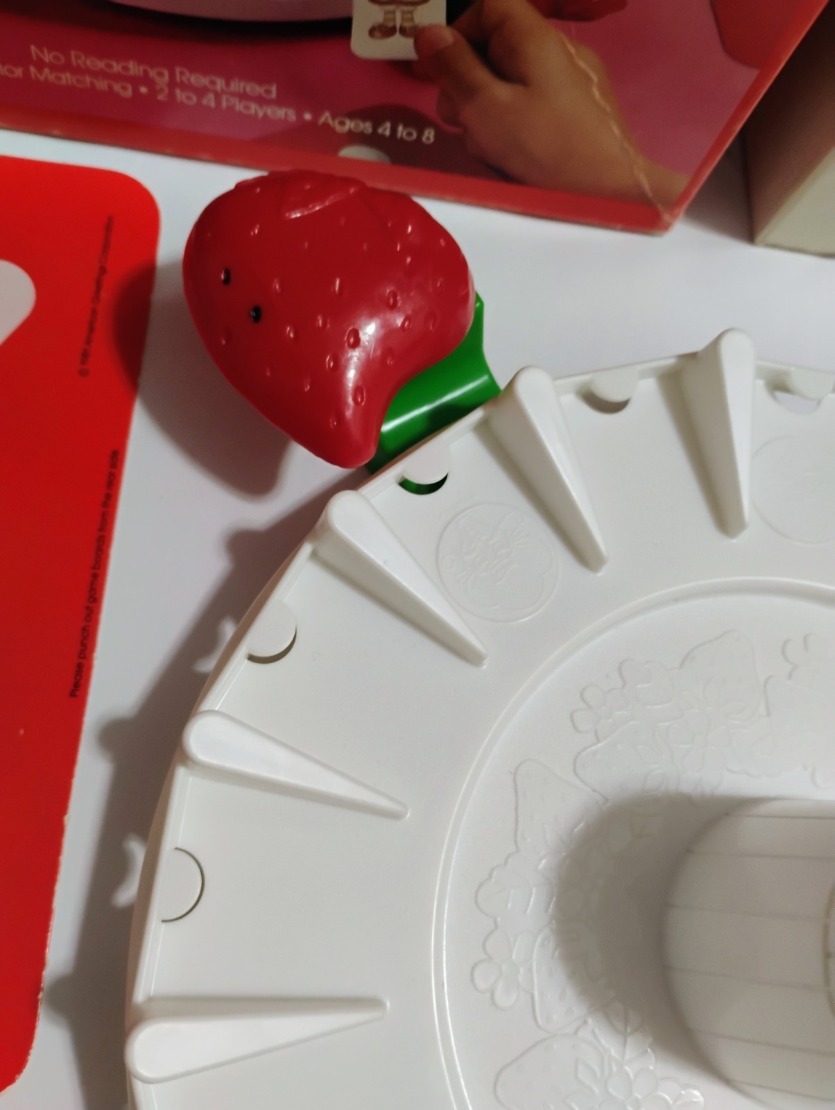 Vintage 1981 Strawberry Shortcake Berry-Go-Round Color Matching Carousel Game…