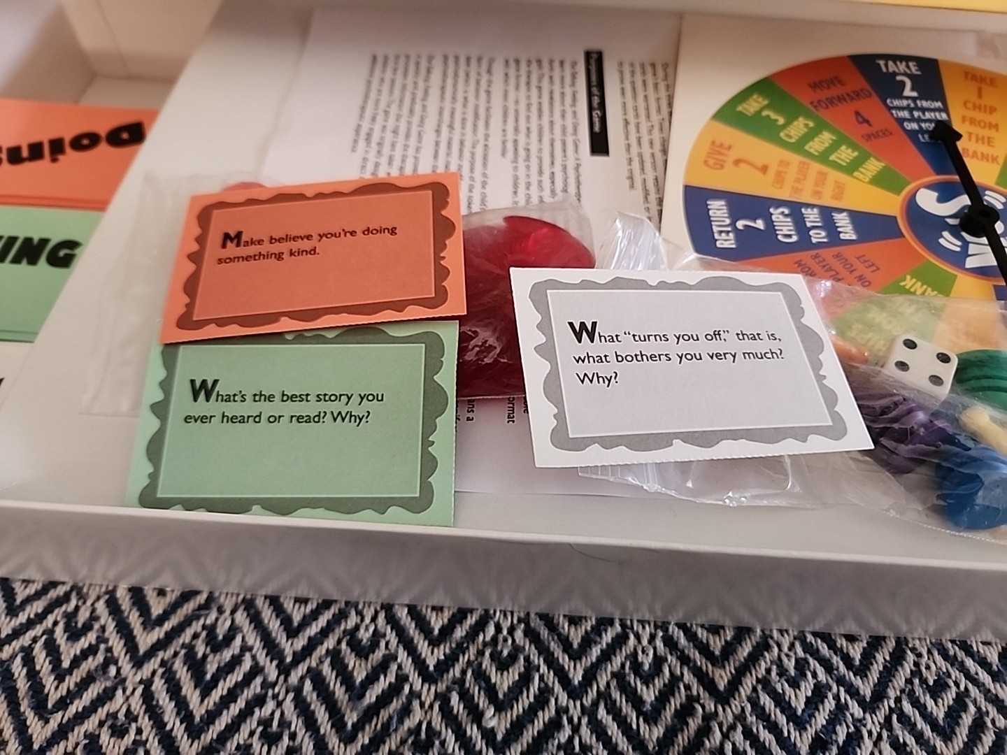 COMPLETE The Talking Feeling & Doing Game Psychotherapeutic For Children 1998