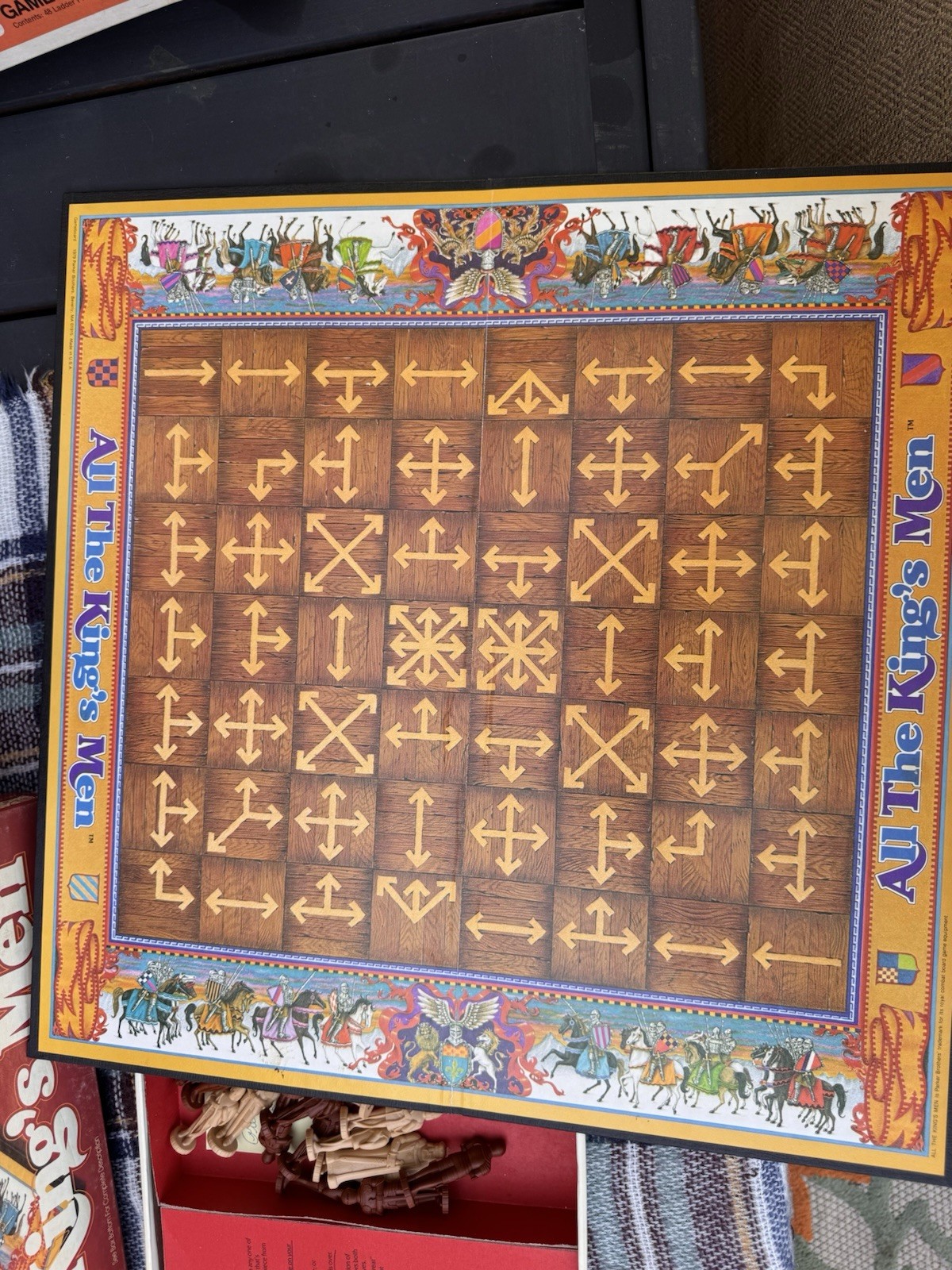 All The King’s Men Strategy Board Game Complete Set . COMPLETE!!