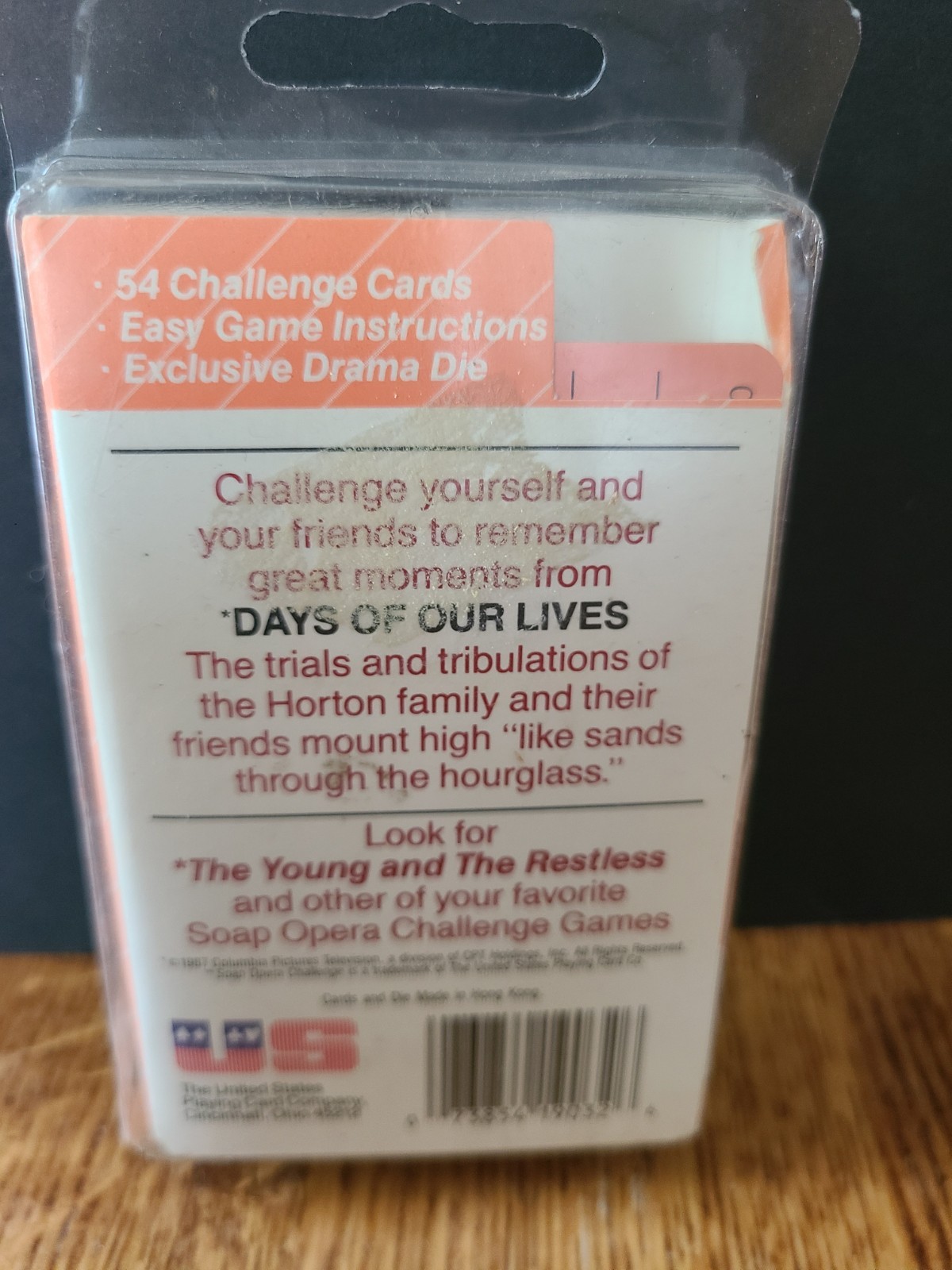 Days of Our Lives – Soap Opera Challenge 1987 Trivia/Card Game