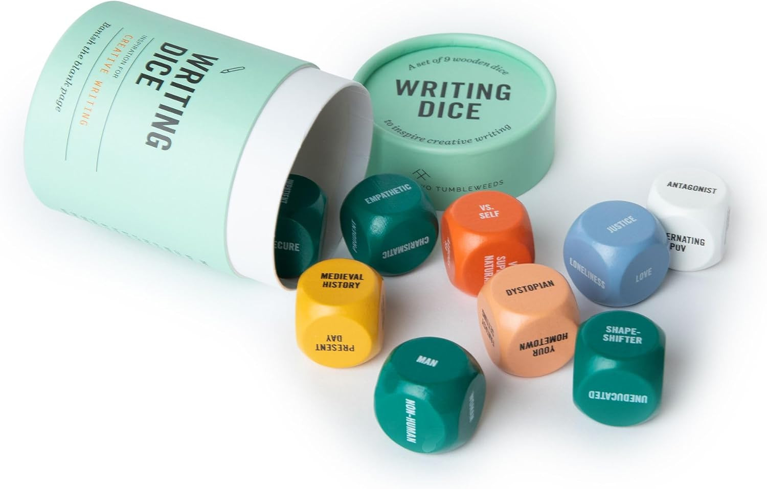Writing Dice for Creative Writing — Beat Writer’S Block | Story Prompt Dice for
