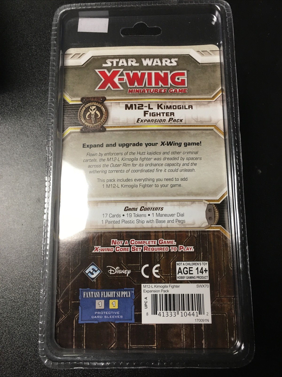 Star Wars X-Wing 1st Edition Miniatures Game M12-L Kimogila Fighter EXPANSION