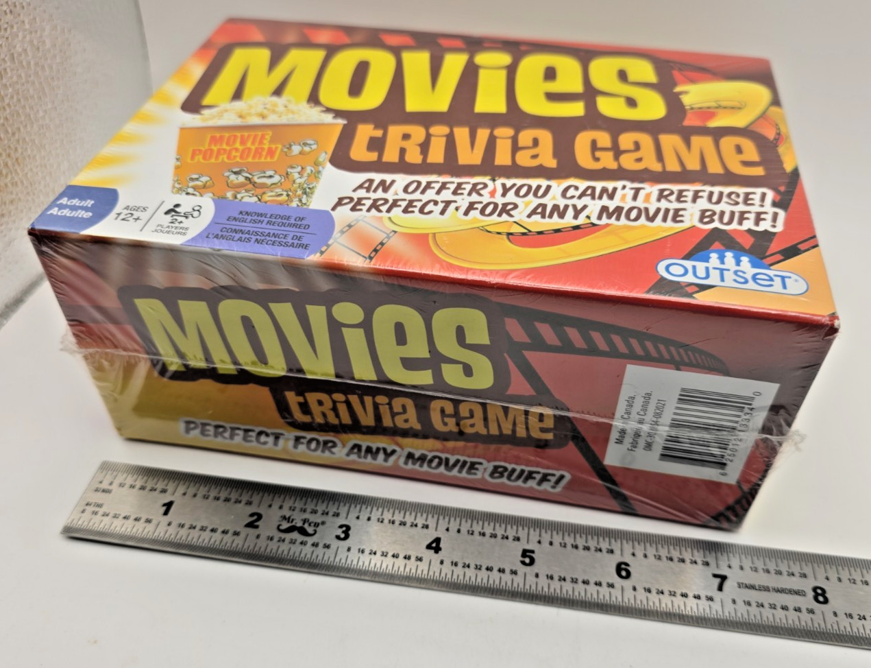 BRAND NEW Movies Trivia Game Outset 2018 SEALED