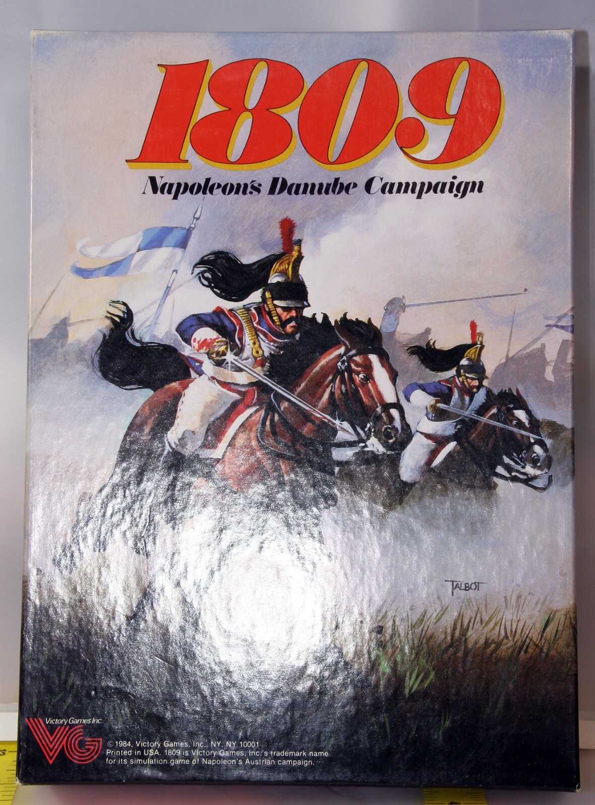 Victory Games 1809 Napoleon’s Danube Campaign Complete Unpunched