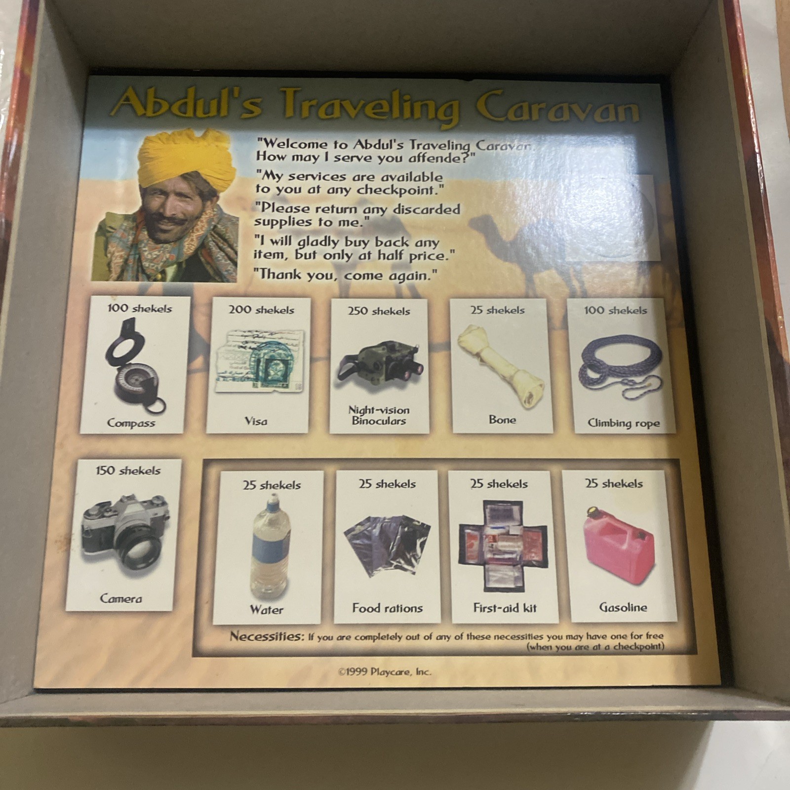 Tommy Nelson The Lost Mountain of God Biblical Adventure Board Game *Read*
