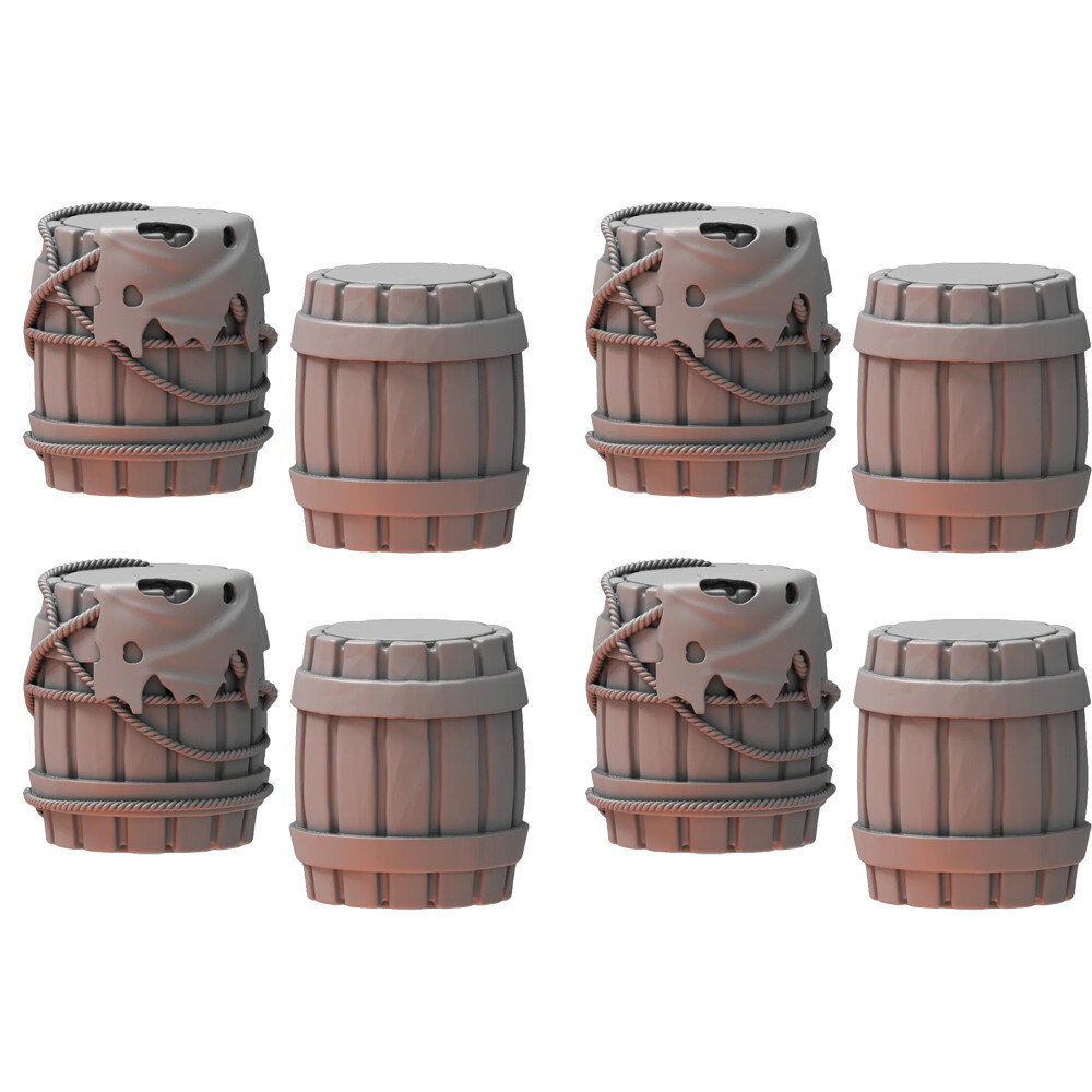 Dark Souls RPG Minis Wave 4 SKU 1 – Sinister Barrels Steamforged