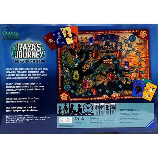 Raya’s Journey An Enchanted Forest Board Game – 2 to 4 players (For ages 6+) NEW