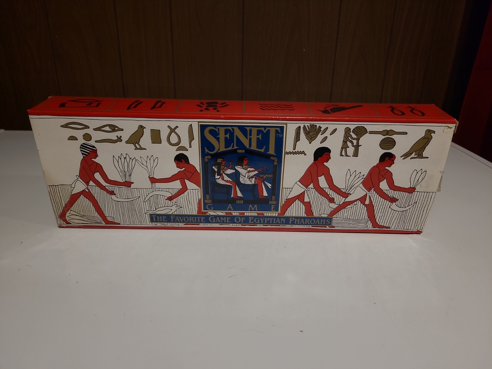 Senet Game Wood Expressions The Favorite Game Of Egyptian Pharaohs Mint Cond
