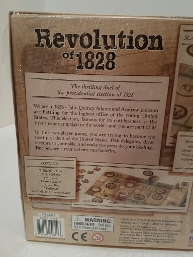 Revolution of 1828 Renegade Games Studios