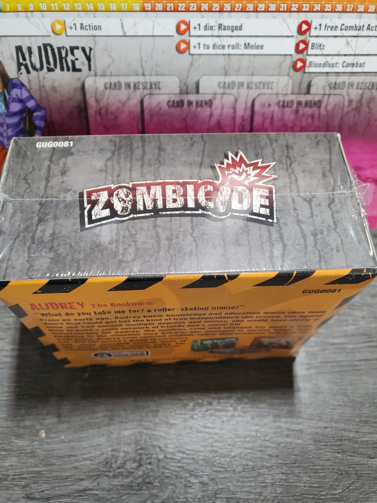 Zombicide Kickstarter EXCLUSIVE Promo Audrey the Bookworm Amy Big Bang Theory