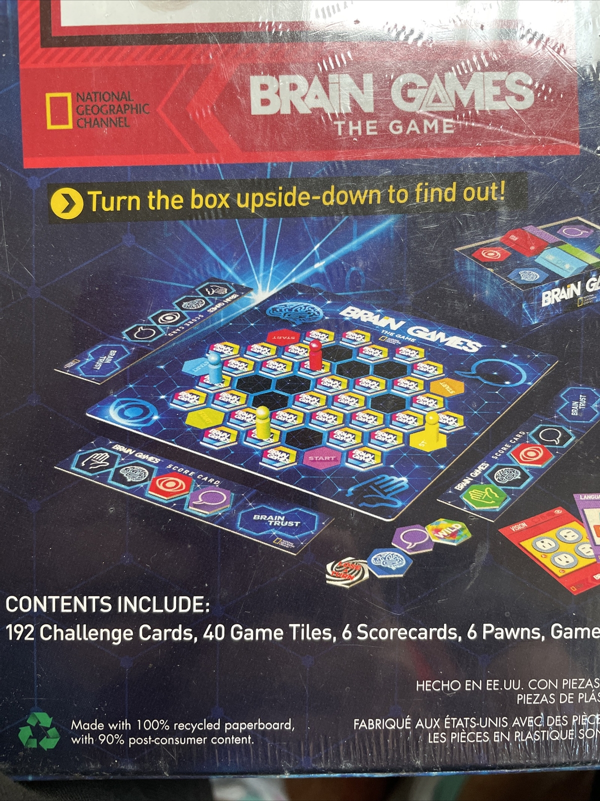 NEW Brain Games The Game – Emmy Nominated National Geographic Channel SEALED