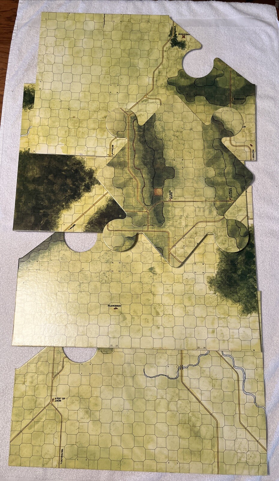WATERLOO War board game Simulation Games W108 🔥