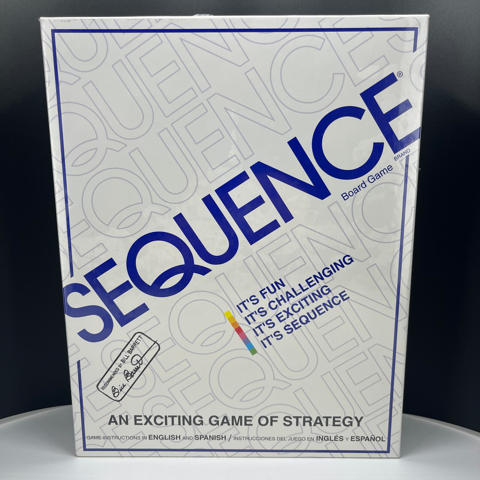 1995 Jax SEQUENCE Board Game NEW SEALED 2 to12 Players ages 7 + #8002