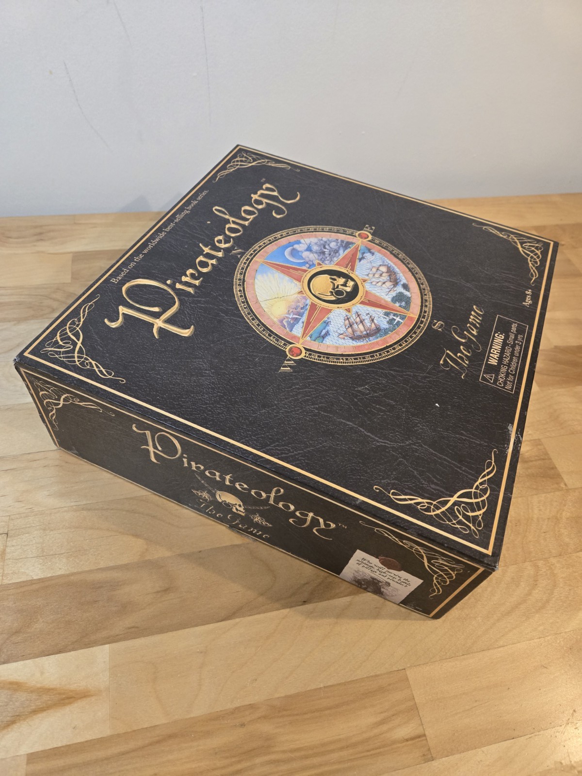 PIRATEOLOGY The Game 100% Complete Original Box Sababa Toys 2007 Board Game