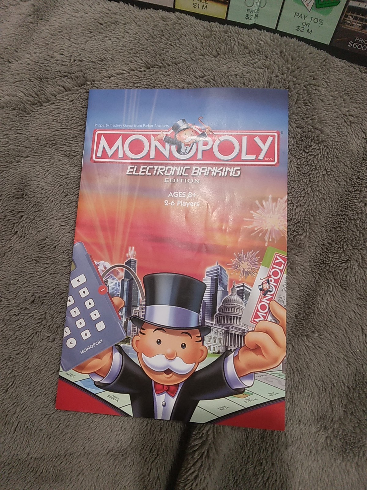 Monopoly Electronic Banking Edition 2007 Parker Brothers Board Game READ!
